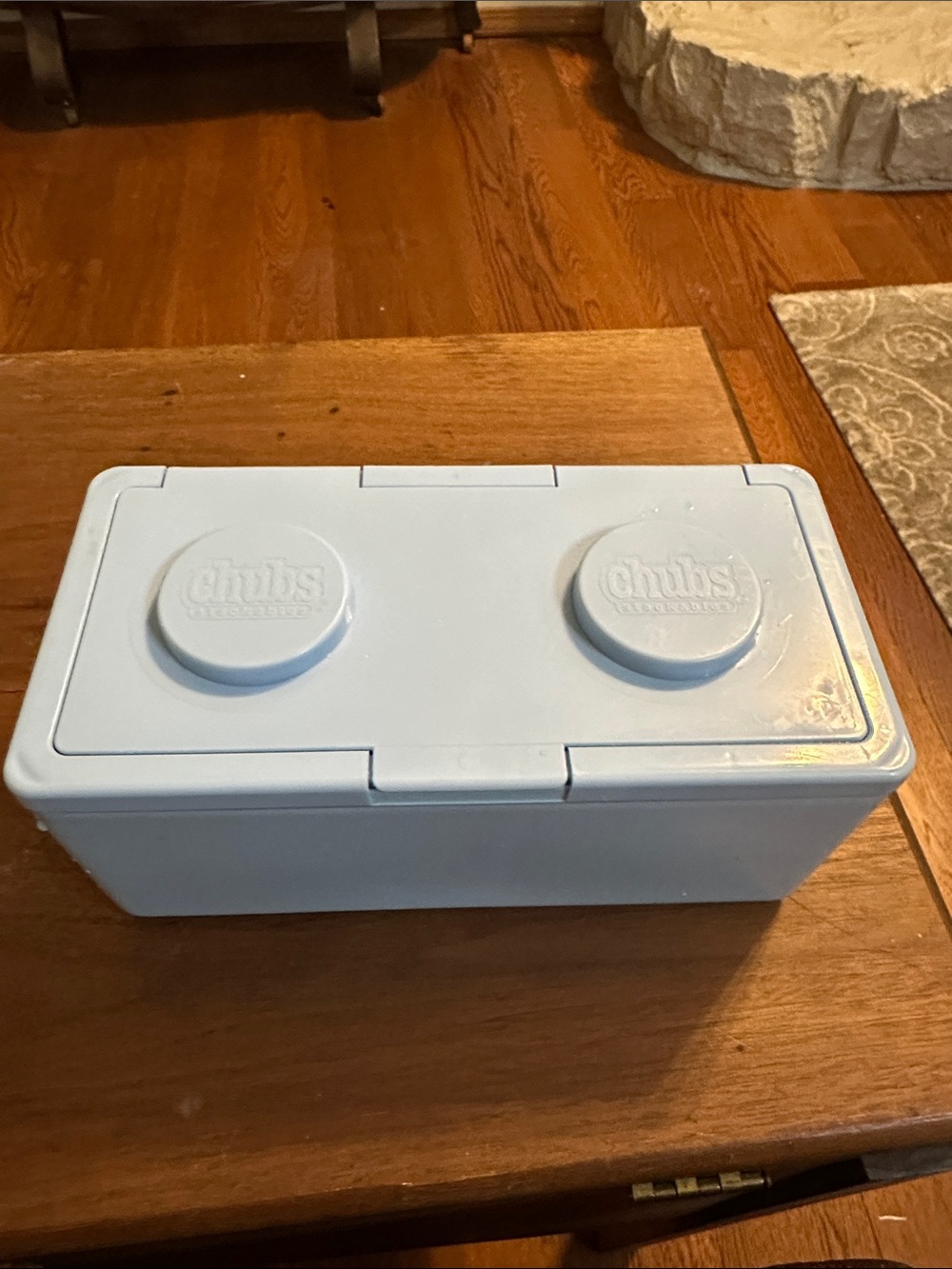 Vintage Chubs diaper wipes container